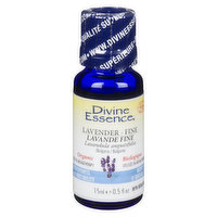 Divine Essence - Divine Ess Oil Org Fine Lavender, 15 Millilitre