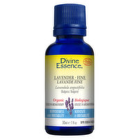 Divine Essence - Essential Oil Lavender Fine, 30 Millilitre
