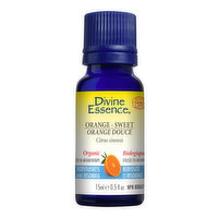 Divine Essence - Divine Ess Oil Org Orange, 15 Millilitre