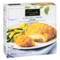 Simply Poultry - Uncooked Chicken Swiss