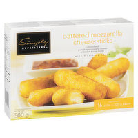 Simply Appetizers - Mozzarella Cheese Sticks, 500 Gram