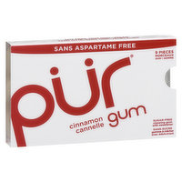 Pur - Gum Cinnamon, 9 Each