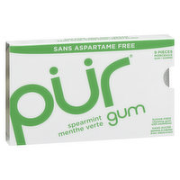 Pur - Gum Spearmint, 9 Each