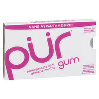 Pur - Gum Pomegranate Mint, 9 Each