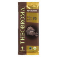 Theobroma - Dark Chocolate 95% Bar, 80 Gram