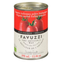 Favuzzi - Peeled Tomatoes Organic, 398 Millilitre