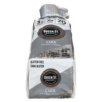 Queen St Bakery - Loaf Chia Charcoal, 480 Gram