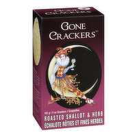 Gone Crackers - Roasted Shallot & Herb Crackers, 142 Gram