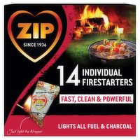 Zip - Individual Firestarters, 14 Each
