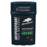 Green Beaver - Men's Antiperspirant Voyage, 60 Gram
