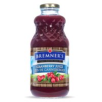 Bremner's - 100% Pure Cranberry Juice, 946 Millilitre
