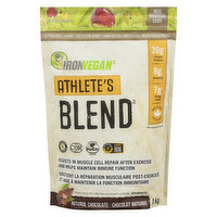 Iron Vegan - Iron Vegan Athletes Blend Chocolate, 1 Kilogram