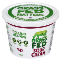 Rolling Meadows - Sour Cream 14%, 500 Gram