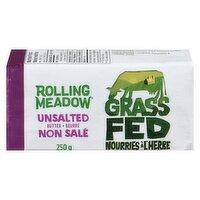 Rolling Meadows - Butter Unsalted Grass Fed, 250 Gram