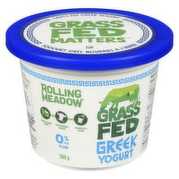 Rolling Meadows - Greek Yogurt 0%, 500 Gram