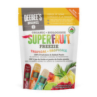 Deebees - Superfruit Freezie Tropical Organic, 40 Millilitre