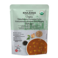 Khazana - Curry Tikka Masala Chickpea Organic, 285 Gram