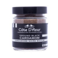 Cote D'Azur - Ground Black Cardamom, 55 Gram