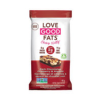 Love Good Fats - Chewy Nutty Bar Dark Chocolatey Cranberry Almond, 40 Gram