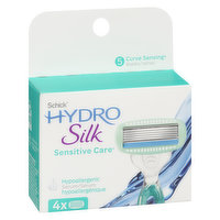Schick - Hydro Silk Sensitive Care Cartridges, 4 Each