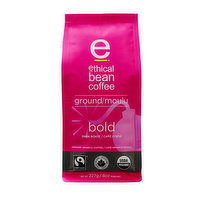 Ethical Bean - Ground Bold Dark Roast, 227 Gram