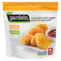 Gardein - Plant-Based Crispy Golden Chick'n Nuggets, 245 Gram