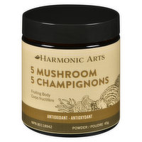 Harmonic Arts - Harmonic 5 Mushroom Concentrated Powdr, 45 Gram