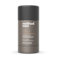Method - Mens Deodorant Cedar Cypress, 75 Gram
