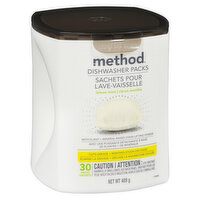 Method - Dishwasher Lemon Mint Pack, 30 Each