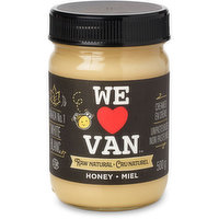 WE LOVE VAN - Raw Honey, 500 Gram