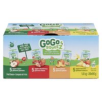 Gogo Squeez - Fruit Sauce , Apple, Apple Strawberry, Apple Peach & Apple Banana