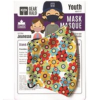 Gear Halo - Youth Face Mask - Flower, 1 Each