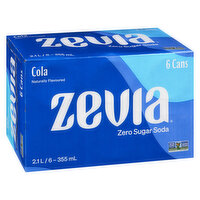 Zevia - Cola, 6 Each