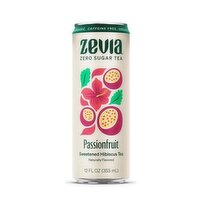 Zevia - Passionfruit Hibiscus Tea, Caffeine Free