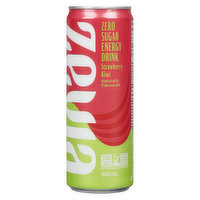 Zevia - Energy Drink Strawberry Kiwi, 355 Millilitre