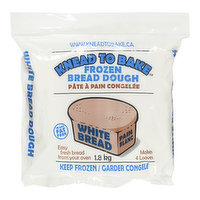 Knead To Bake - Frozen White Bread Dough,1.8 kg.