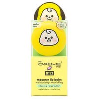 The Creme Shop - Macaron Lip Balm Chimmy Banana Milk, 7.5 Gram