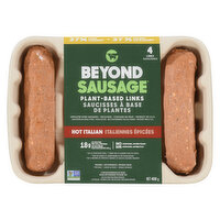 Beyond Meat - Plant-Based Sausage, Hot Italian, 400 Gram