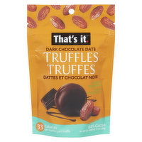 That's It - Organic Dark Chocolate Date Truffles, 100 Gram