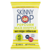 Skinny Pop - Popcorn White Cheddar, 125 Gram