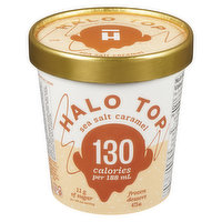 HALO TOP - Frozen Dairy Dessert - Sea Salt Caramel, 473 Millilitre