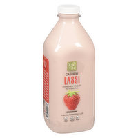 Plant Veda - Lassi Drinkable Yogurt Strawberry, 1 Litre