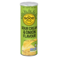 Good Crisp - Potato Crisps Sour Cream & Onion, 160 Gram