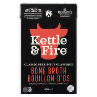 Kettle & Fire - Bone Broth Beef, 454 Millilitre