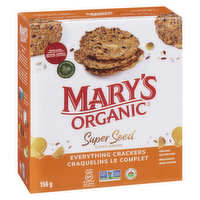 Mary's - Organic Super Seed Crackers, Everything, 156 Gram