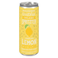 Good Drink - Spritzer Lemon Organic, 355 Millilitre
