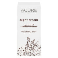 Acure - Brightening Night Cream, 50 Millilitre