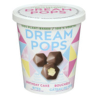 Dream Pops - Plant Based Frozen Dessert - Birthday Cake, 118 Millilitre