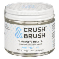 Nelsons Naturals - Crush Brush Toothpaste Tablets, 60 Gram