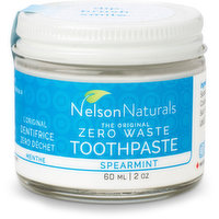 Nelsons Naturals - Spearmint Zero Waste Toothpaste, 60 Millilitre